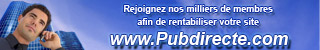 Pubdirecte.com - Régie Pub internet